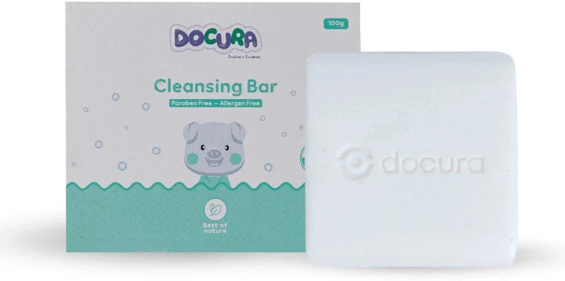 DOCURA Cleansing Bar for New Borns and Kids(100 g)