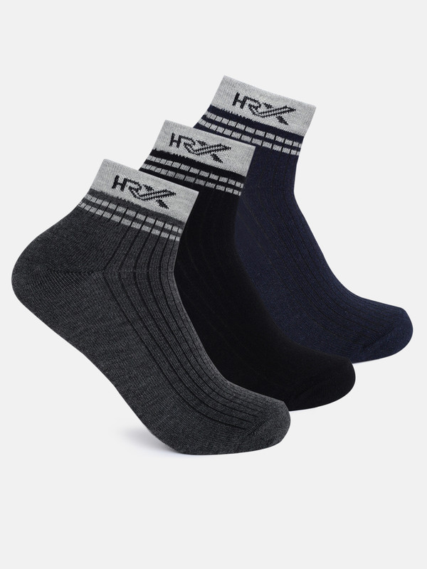 HRX by Hrithik Roshan Men Ankle Length(Pack of 3)