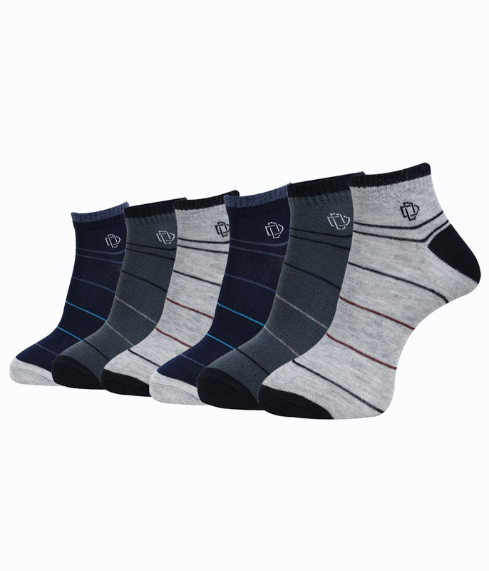 Dollar Men Self Design Ankle Length(Pack of 6)