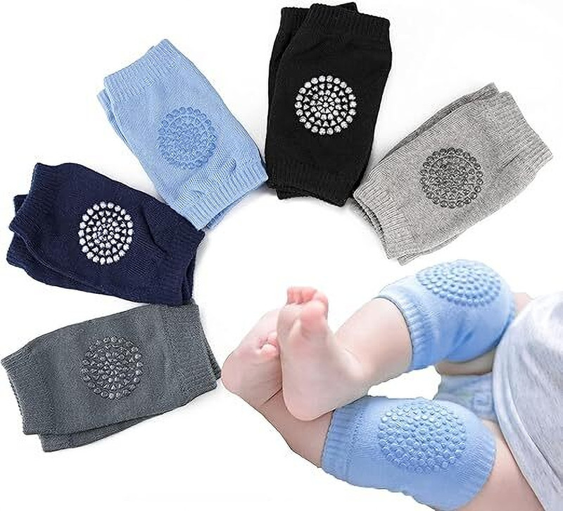 MVJ Baby Knee Elbow Safety Toddlers Anti-Slip Protector Cushion for Kids Multicolor Baby Knee Pads(Solid)