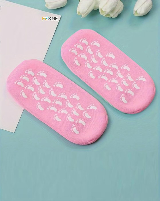 Yarosh Moisturizing Gel Socks with None, Pack of 1(Free Size, multicolour)