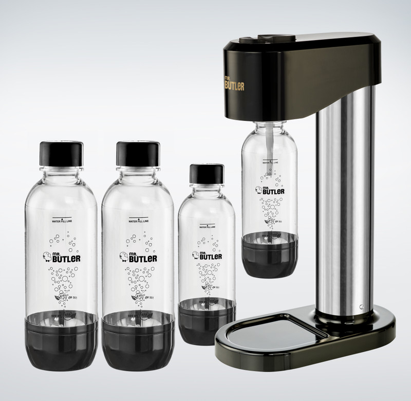 Mr. Butler Mr Butler Instafizz Jumbo Pack Soda Maker(Black)