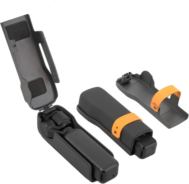 ELFOG Pocket 3 Protector Cover Case Gimbal Lens Protector Cap, Hard Case (Black) Protective Case/Cover