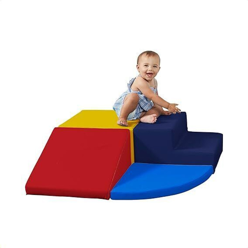 Cozyvia SoftScape Playtime Corkscrew Climber for Infants and Toddlers soft foam play equipment