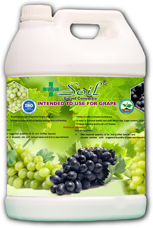 dr.soil Grape-Special Potting Mixture(5 L, Liquid)