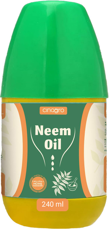 Cinagro Cold Pressed Neem Oil Concentrate Potting Mixture(0.24 L, Liquid)