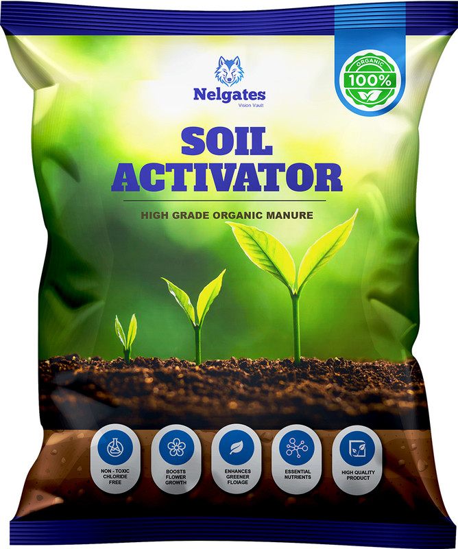 Nelgates Soil Activators: A Key to Healthier, Stronger Plants Fertilizer(1 kg, Powder)