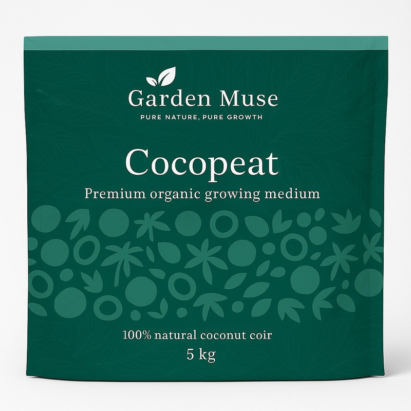 Garden Muse Premium Cocopeat Powder Soil(5 kg, Powder)