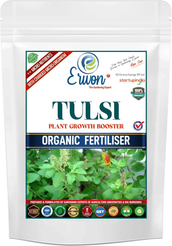 Erwon Tulsi Plant Growth Booster Manure(0.4 kg, Powder)