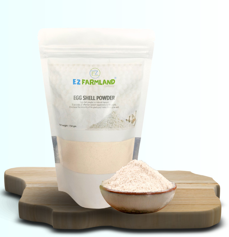Ez Farmland Eggshell Powder 750 g / Calcium Powder / Organic Manure Manure(0.75 kg, Powder)
