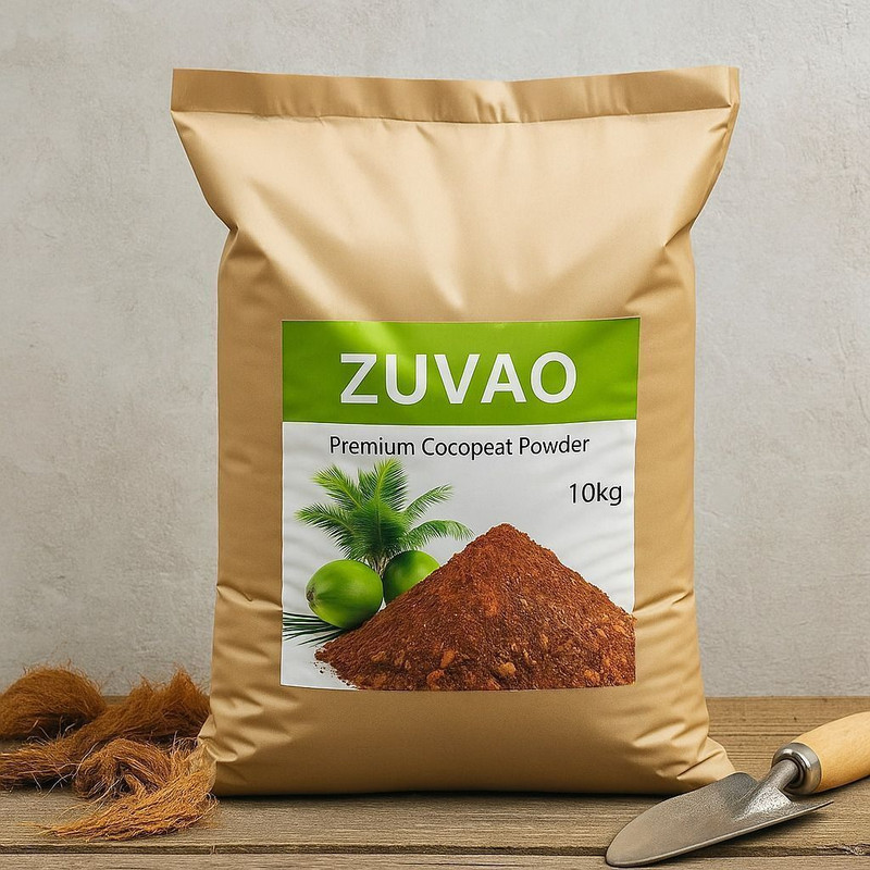 Zuvao 10KG Cocopeat for all types of Garden plants Manure(10 kg, Powder)