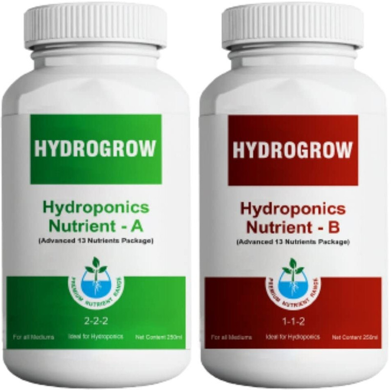 Garden Genie Grow A & B Hydroponic Nutrient Bottles Garden Mulch(Green 500 kg)