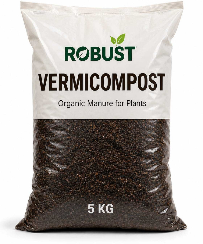 Robust Vermicompost Manure Soil(5 kg, Powder)