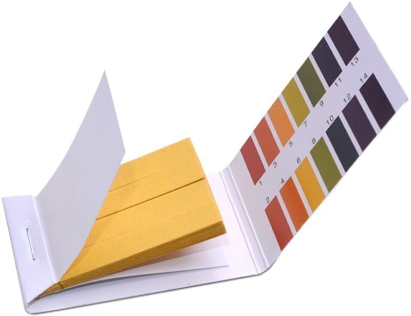 AMICIKART PH Test Strips Acid Test Paper Water Litmus Testing Kit 80 Sheets Soil Test Kit(Set of 80)
