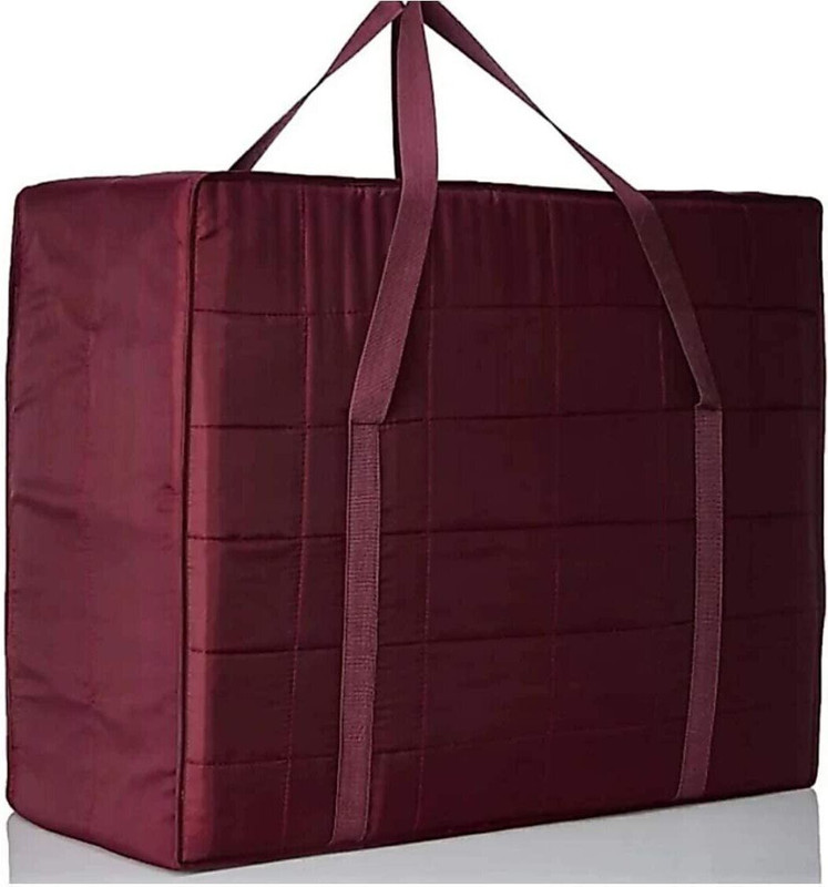 TRIBRAM storage bag for clothes Polyester Laundry Bag(Maroon)