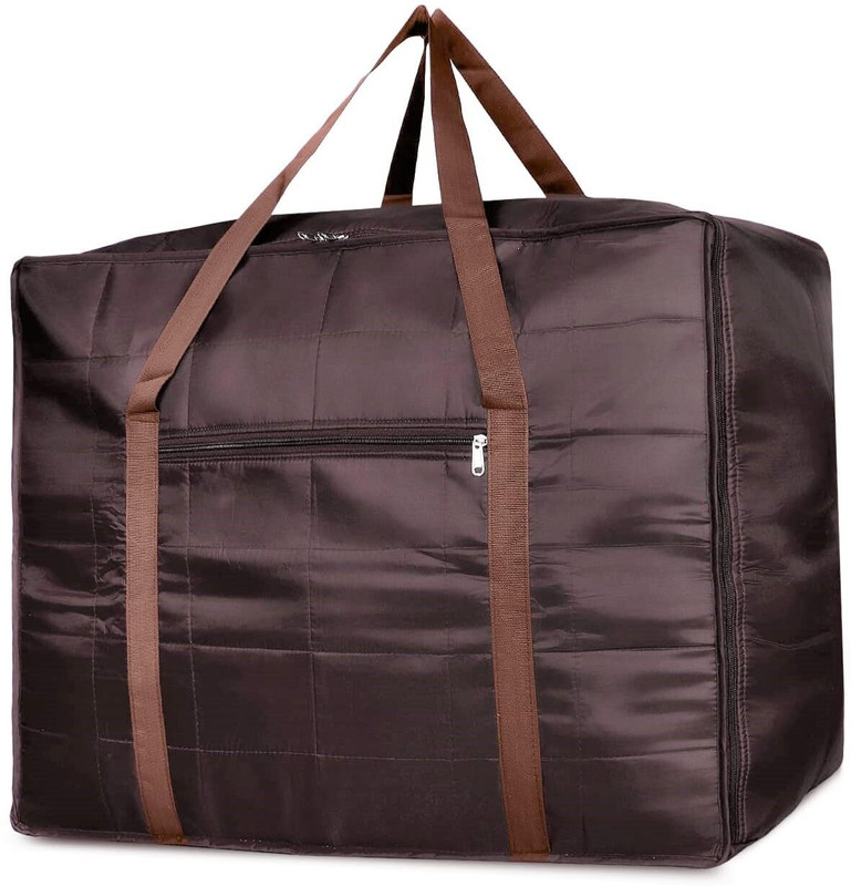 WOFFEETAIL 002 Polyester Laundry Bag(Brown)