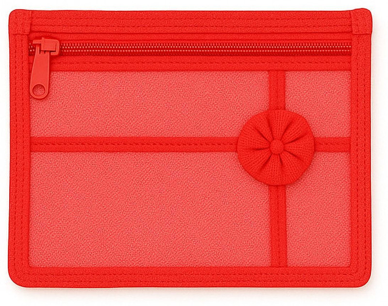 CHAMPARAN 6 Cotton Laundry Bag(Red)
