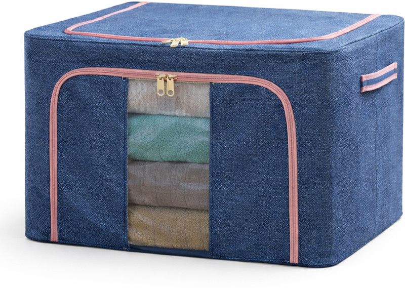 CasaVibe SB-C Poly-canvas Laundry Bag(Blue)