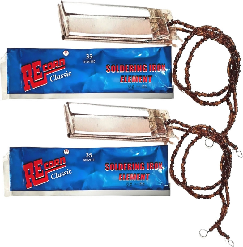 asep Original Recard Soldering Iron Element (Pack of 2) 35 W Simple(Flat Tip)