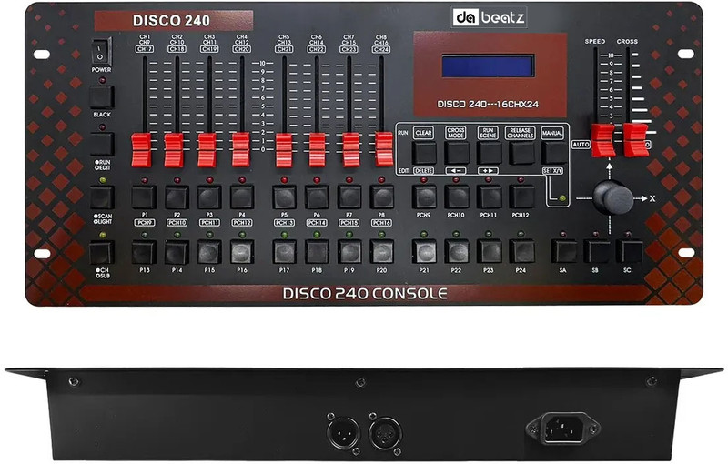 Da.Beatz. 240 channel dj light mixer,dmx 512 controller, dj mixer for Occasions DJ Effects Digital Sound Mixer