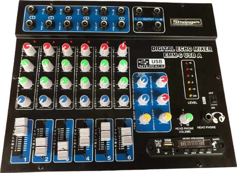 soundcraft stranger emm6 usb a Digital Sound Mixer