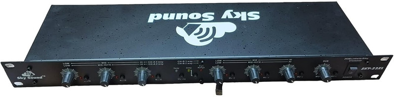 Adiohub Professional_Sound Stereo 2 Way / 3 Way/Mono Crossover_XPL-3.1F Powered Powered Sound Mixer