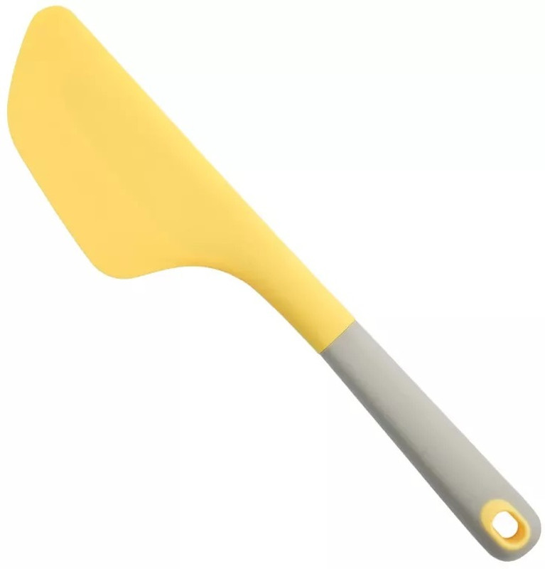 KitchenFest ® Large Silicone Scraper Cake Cream Wide-face Butter Jam Scraper 13 Inch Mixing Spatula(Pack of 1)