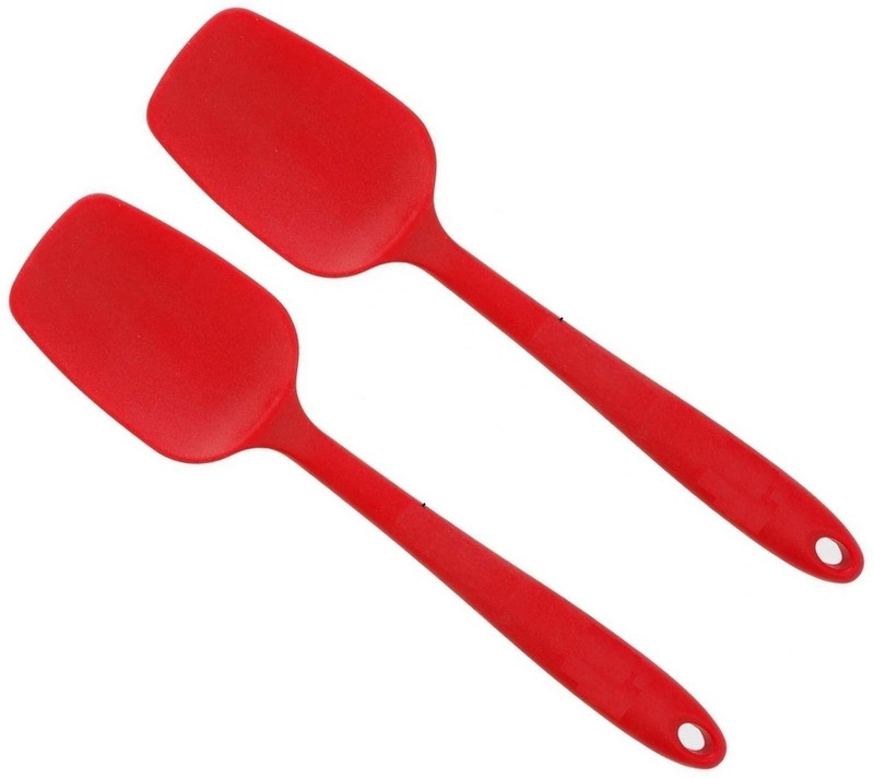 Giffy ® Heat Resistant Safe Durable Spatula Spoon (Pack of 2) Non-Stick Spatula(Pack of 2)