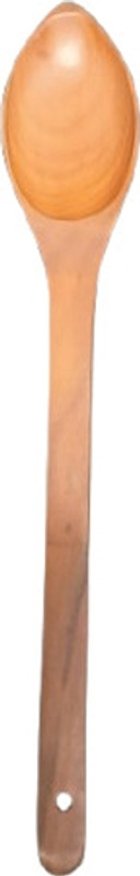 Dynore Wooden Pan Shape Ladle for Cooking/Serving Mixing Spatula(Pack of 1)