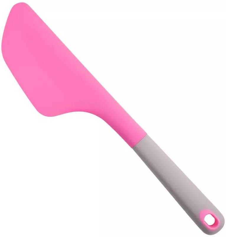 KitchenFest ® Silicone Long Scraper Omelette Turner Spatula | Flour Mixing Tool 13 Inch Mixing Spatula(Pack of 1)