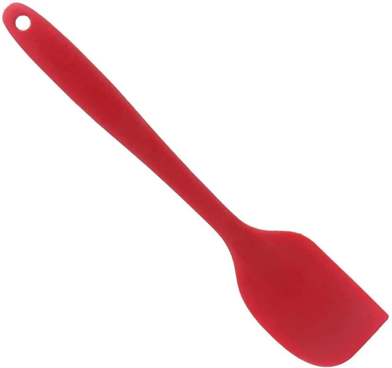 EMPIRE ENT YH486 Stainless Steel with silicone coating Spatula, Red Offset Spatula(Pack of 1)