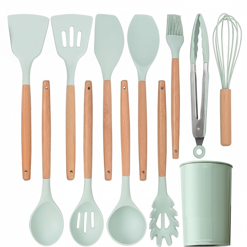 MY FUSION GALAXY SLCN-STPL-MGRN1 Non-Stick Spatula(Pack of 12)