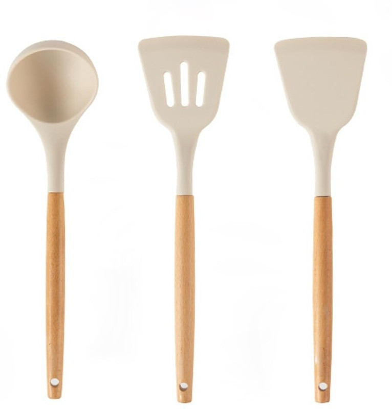 SKYTONE 3 pcs spatula set for cooking Non-Stick Spatula(Pack of 3)