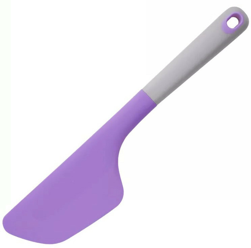 Giffy ® Silicone Cake Scraping Knife Long Handle Flour Mixing Baking Tool 13 Inch Mixing Spatula(Pack of 1)