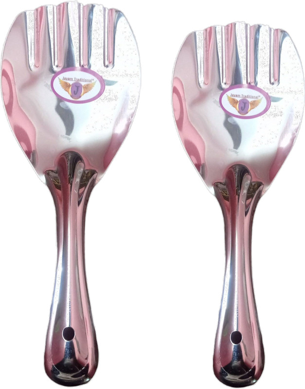 Jayam Traditional Rice Spoon Mixing Spatula(Pack of 2)