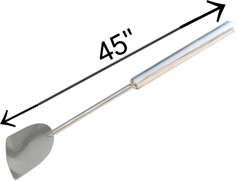 PAUL SONS Stainless Steel 30 inch Commercial with Long Handle Turner Lifting Spatula(Pack of 1)