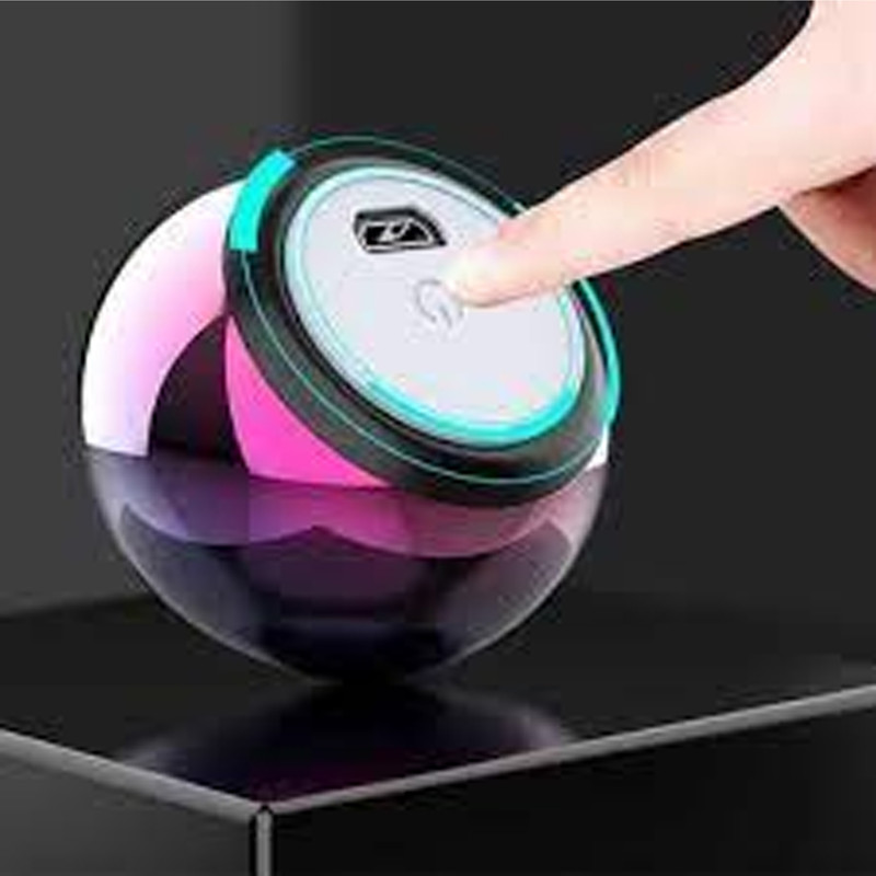 selonophile M4 Colorful Wireless Mini Electroplating Round Steel Speaker A6 Speaker Mod(Compatible only with All Smart Phones)