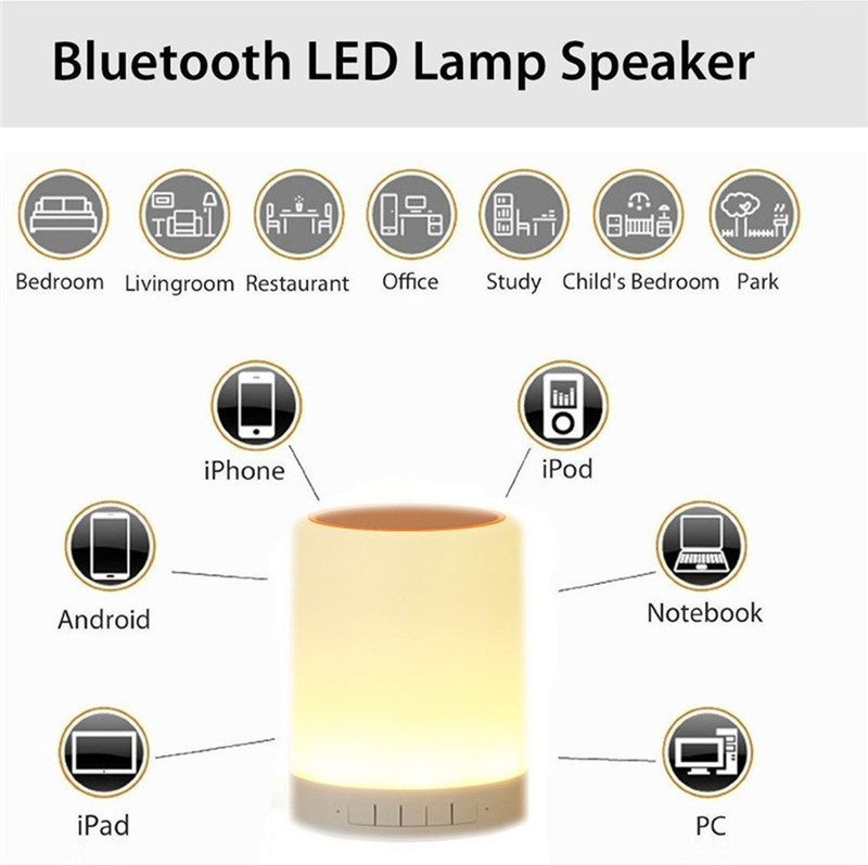 Luckey Enterprises USB Touch Lamp Speaker Mod(Compatible only with All Smartphone ,Mobile)