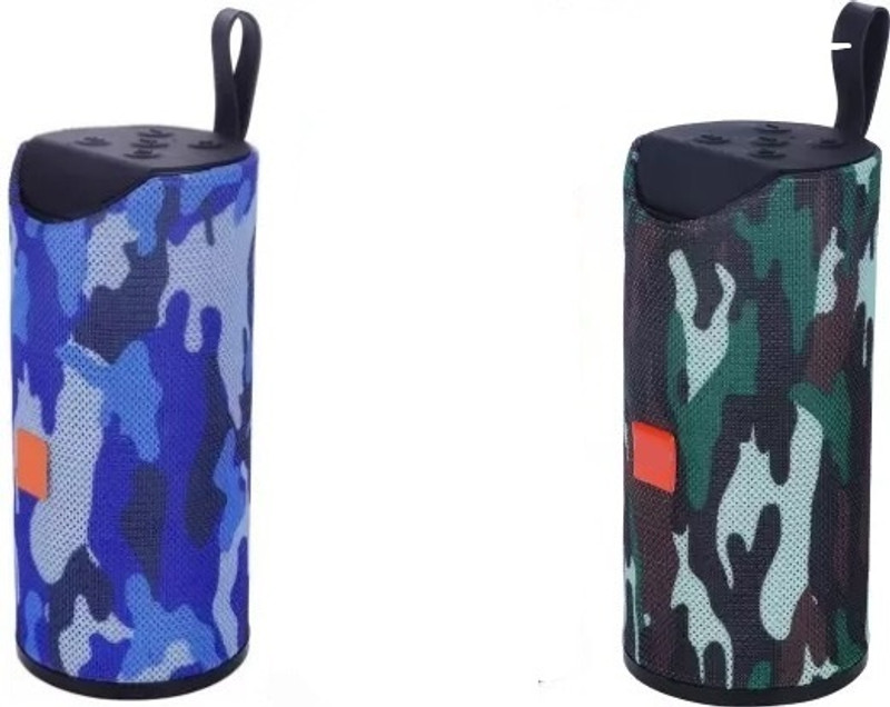 Loyal Edge TG113 Portable Bluetooth Speaker with Built-in Mic Fidelity Sound (Green Army) Speaker Mod(Compatible only with  All mobile Devices, All types of laptops, and supported Bluetooth)