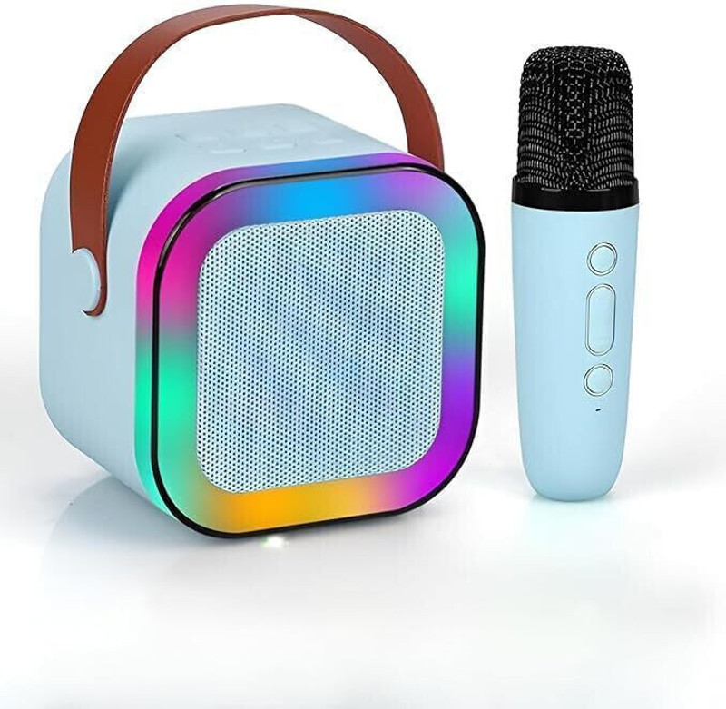 CountryLink Unique Portable Bluetooth Karaoke Speaker with Wireless Microphone Speaker Mount