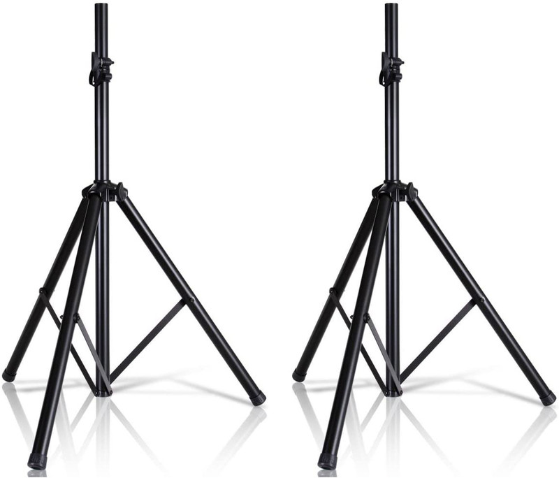 Techzere Universal Speaker Stand Holder Heavy Duty Tripod Adjustable Height 40 to 71” Speaker Mount