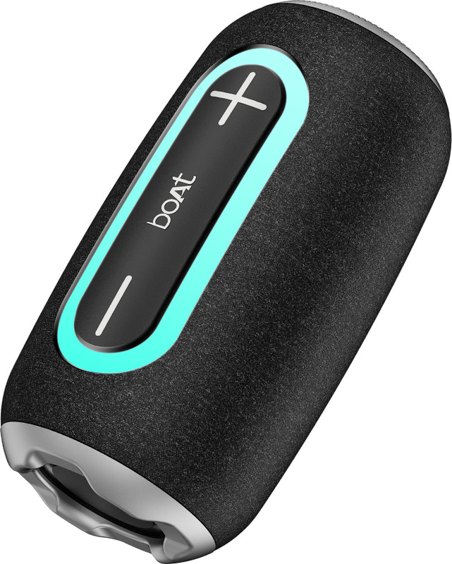 boAt Stone 350 Plus ,8H Battery,Voice Assistant,TWS Mode,BT v6.0,With Mic 12 W Bluetooth Speaker(Titanium Black, Mono Channel)
