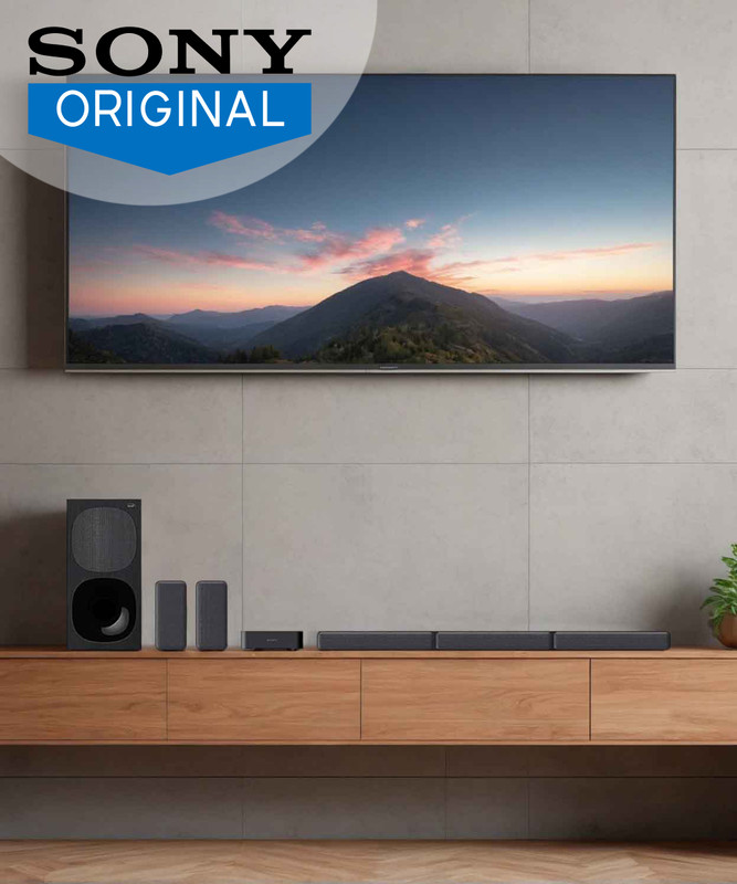 Sony HT-S40R Real 5.1ch Dolby Audio Soundbar for TV with Subwoofer