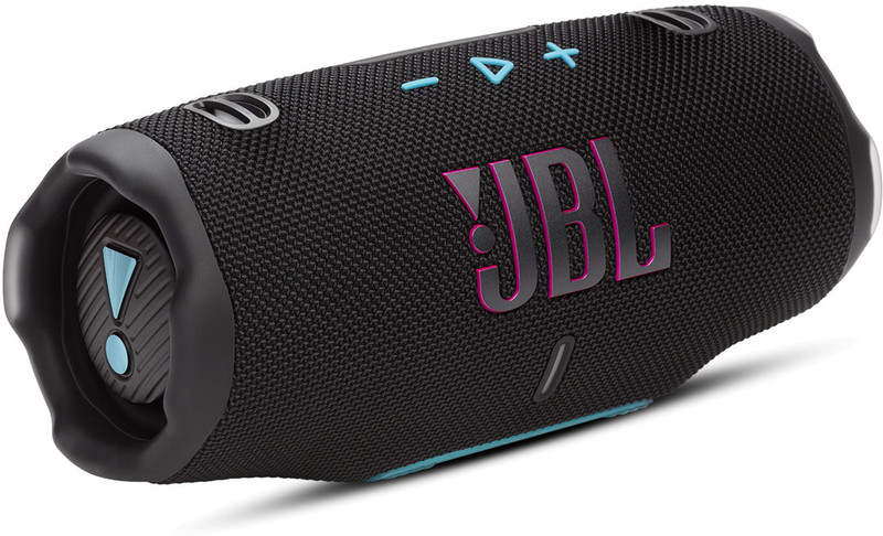 JBL Charge 6,Powerful Pro Sound with AI Sound Boost,28 Hrs Playtime,IP68 Waterproof 45 W Bluetooth Speaker(Black, Stereo Channel)