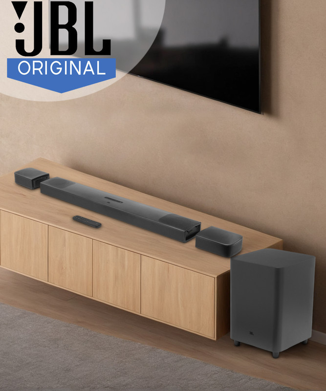 JBL Bar 800 Pro True 3D Surround Sound, Wireless Subwoofer, HDMI eARC 720 W Bluetooth Soundbar(Black, 5.1.2 Channel)