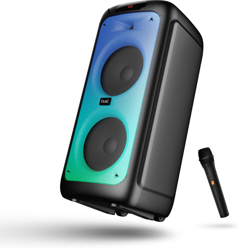 boAt Partypal 390Playback 160 W Bluetooth Party Speaker(Space Black, Mono Channel)