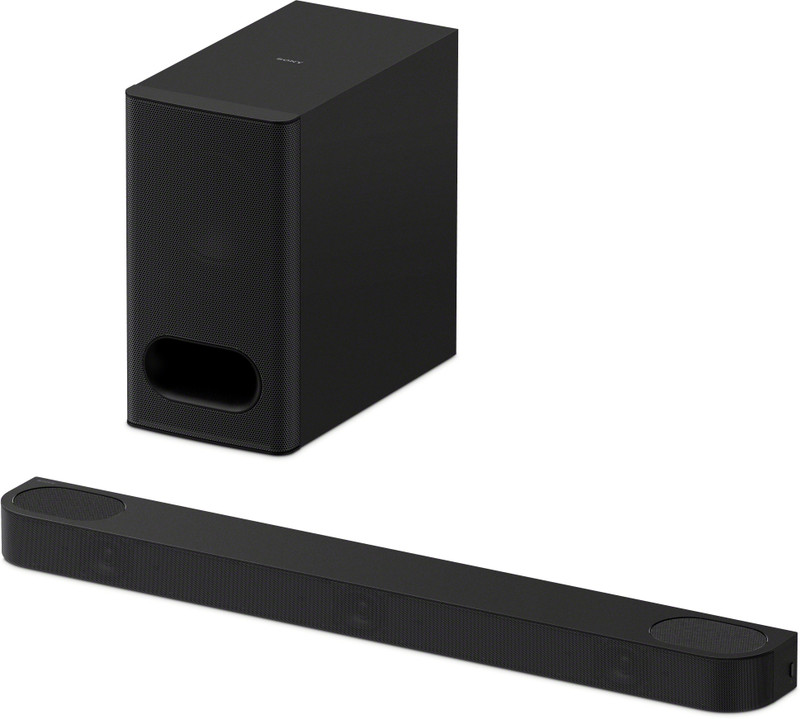 SONY Bravia Theatre Bar 6(HT-B600)Dolby Atmos, Wireless subwoofer, 2-Upfiring Speaker Bluetooth Soundbar(Black, 5.1 Channel)