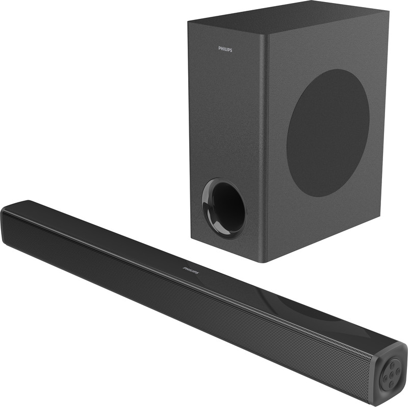 PHILIPS TAB4301/94 100 W Bluetooth Soundbar(Black, 2.1 Channel)