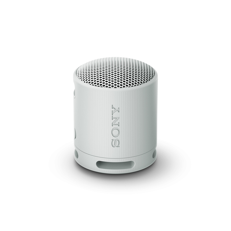 SONY SRS-XB100 Portable Super-Compact,Waterproof, 16Hrs Batt, Extra Bass,Built-In Mic Bluetooth Speaker(Grey, Mono Channel)