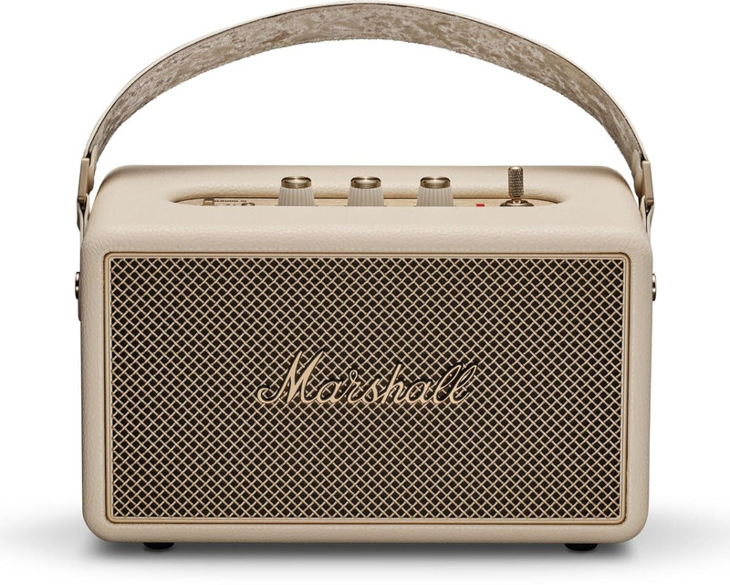 Marshall Kilburn III - 50+ Hours of Portable Playtime, 360 Sound, Dust & Water-Resistant Bluetooth Speaker(Beige, Stereo Channel)